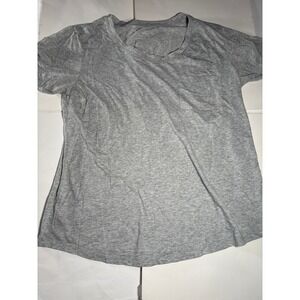 A.N.A A New Approach Gray Pocket T Shirt Womens XL Casual Lightweight Tee